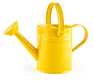 Children's Metal Garden Watering Can (1.5L), yellow