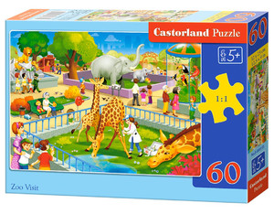 Castorland Children's Puzzle Zoo Visit 60pcs 5+