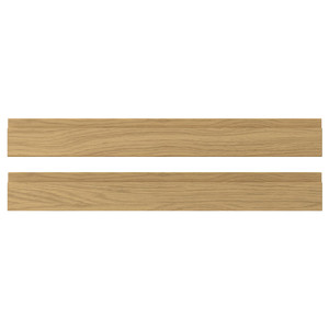 VOXTORP Drawer front, oak effect, 80x10 cm