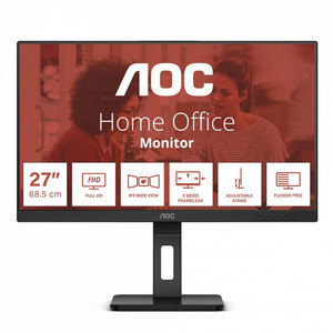 AOC 27" Monitor 27E3QAF IPS HDMI DP Pivot Speakers