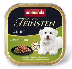 Animonda vom Feinsten Dog Wet Food Adult Turkey & Duck in Sauce 150g