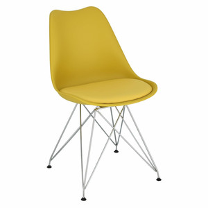 Dining Chair Norden DSR PP, yellow