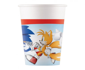 Party Paper Cup 200ml 8pcs Sonic