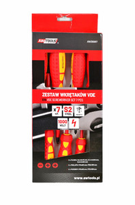 AW VDE Insulated Screwdriver Set, 7pcs