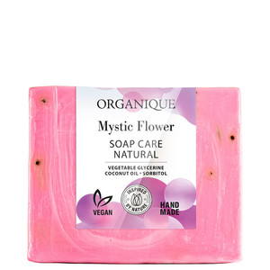 ORGANIQUE Natural Glycerin Soap Vegan Hand-Made Mystic Flower 100g