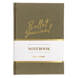 Notebook Diary A5 80 Sheets Corduroy Bullet Journal