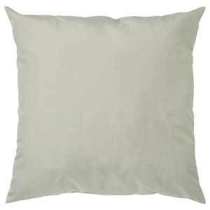 PROFETBLOMMA Cushion, light beige, 50x50 cm
