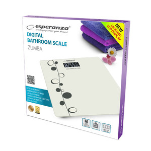 Esperanza Digital Bathroom Scale ZUMBA EBS005