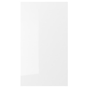 RINGHULT Front for dishwasher, high-gloss white, 45x80 cm