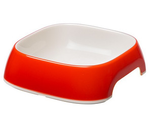 Dog Bowl Glam Extra Small (XS), red