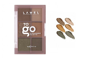 LAMEL OhMy To Go Eyeshadow Palette no. 403 6g