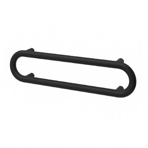 BÄSINGEN Towel rail, anthracite, 65 cm