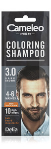 CAMELEO MEN Coloring Shampoo for Men 3.0 Dark Brown 15 ml
