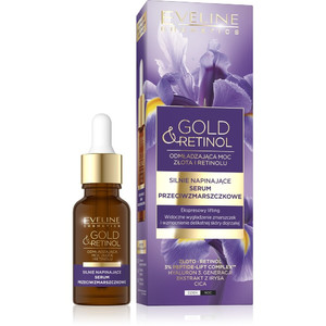 Eveline Gold & Retinol Strongly Repairing Firming Anti-Wrinkle Serum Day/Night 18ml