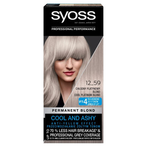 Syoss Cool Blonds Hair Lightener no. 12-59 Cool Platinium Blond