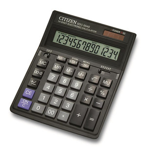 Citizen Dekstop Calculator SDC-554S, black