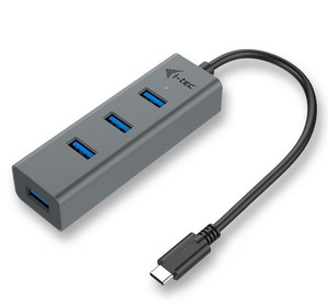 USB-C Metal 4-Port HUB USB 3.0 4x USB 3.0