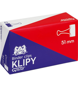 Binder Clips 51mm 12pcs