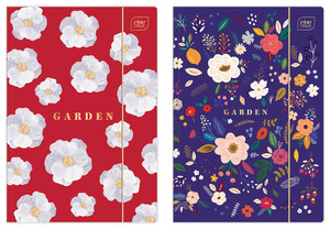 Paper Document Folder Garden A4, 1pc, assorted patterns