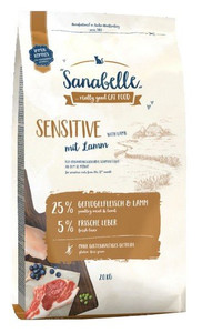 Sanabelle Cat Food Adult Sensitive with Lamb 10kg