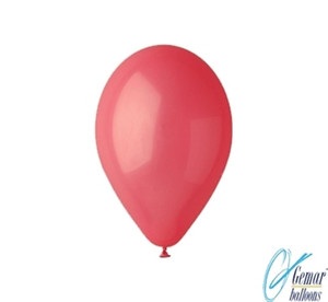 Balloon 10 Pastel 100-pack, red