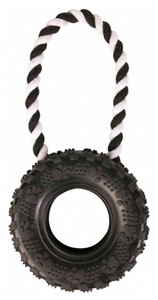 Trixie Dog Toy Tire on a Rope 15/32cm