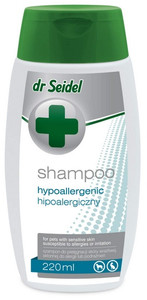 Dr Seidel Hypoallergenic Dog Shampoo for Pets with Sensitive Skin 220ml