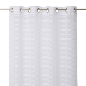 Curtain GoodHome Wakea 140x260cm, white