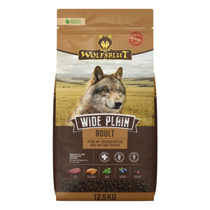 Wolfsblut Dog Wide Plain Dog Dry Food with Horse 12.5kg