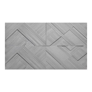 Decorative Tile Concrete Stone Triangular, light grey, 0.64 m2