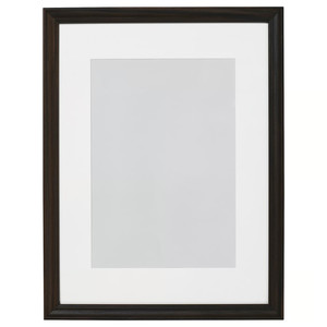 KLOTKÖRSBÄR Frame, oak effect/dark brown, 30x40 cm