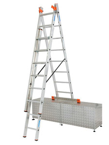 KRAUSE Ladder for Stairs Tribilo 3x 8 Steps