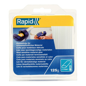 Rapid Oval Glue Sticks for Sensitive Materials Universal 125g, transparent