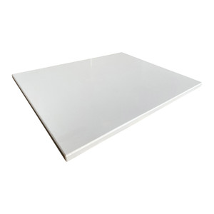 Knap Bathroom Countertop Snow 80.4 x 45.3 x 2 cm, white