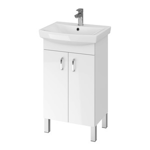 Cersanit Cabinet with Basin Claso 50 cm, white