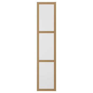 TONSTAD Door, oak/veneer glass, 50x229 cm