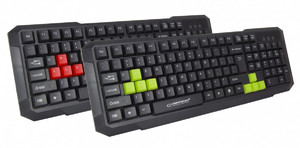 Esperanza Aspis Red Gaming Wired Keyboard
