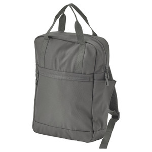 STARTTID Backpack, grey, 27x9x38 cm/12 l