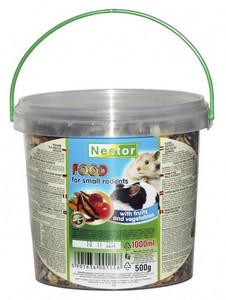 Nestor Food for Small Rodents - Fruit & Vegetables 1L