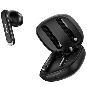 AWEI Headphones Earphones Bluetooth T66 TWS, black