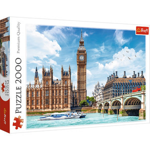 Trefl Jigsaw Puzzle Big Ben London, England 2000pcs 12+