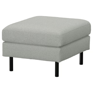 SALTSJÖBADEN Footstool, Tonerud grey
