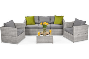 Outdoor Furniture Set MALAGA SET MAX, grey