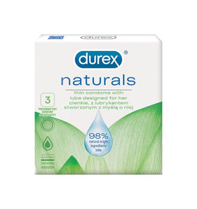 Durex Condoms Naturals 3pcs