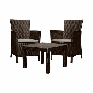 Keter Garden Furniture Set Rosario, brown/taupe