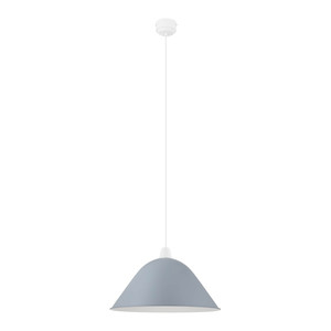 GoodHome Pendant Lamp Calume E27 48cm, grey