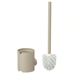 FLORSJÖN Toilet brush, beige