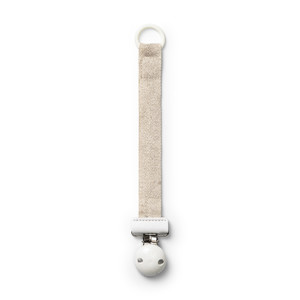 Elodie Details Pacifier Clip - Silver Sheen