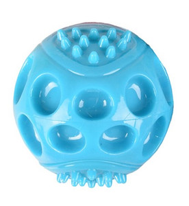 Flamingo Wido TPR Dog Ball 7cm, blue