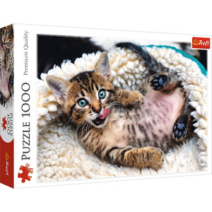 Trefl Jigsaw Puzzle Cheerful Kitten 1000pcs 12+